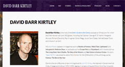 Desktop Screenshot of davidbarrkirtley.com